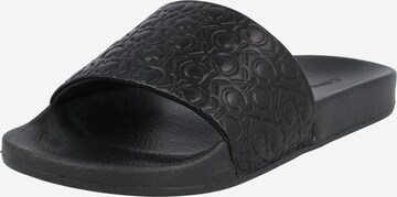 Calvin Klein Plážová/koupací obuv – černá: přední strana