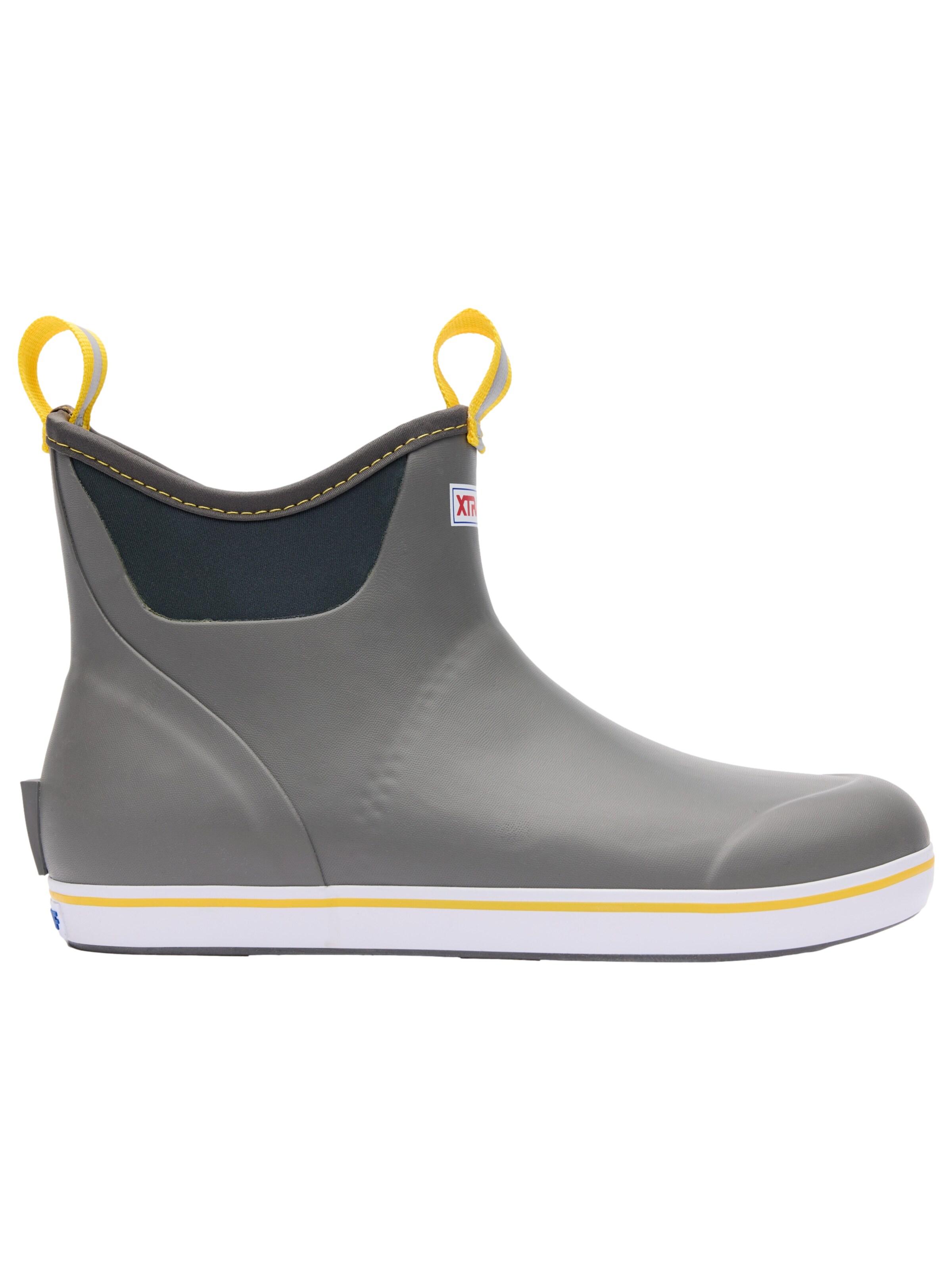 XtraTuf Rubber Boots 'Ankle Deck Boot' in Grey