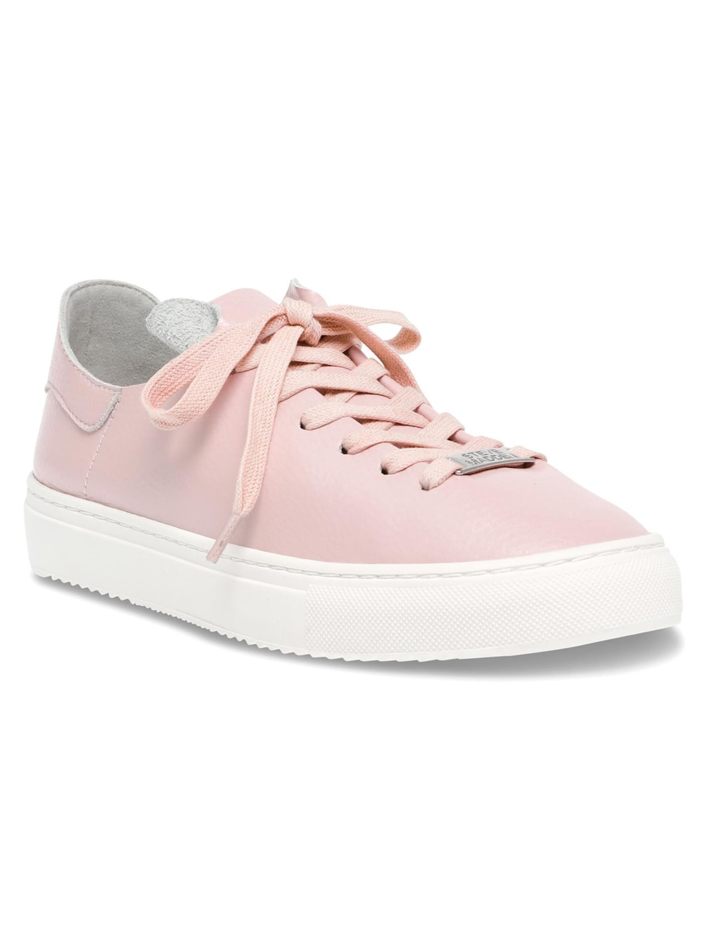 Chaussure de sport à lacets 'Womens Dorey-Sm Pink Lace-Up Low-Profile Shoes' STEVE MADDEN en rose : devant