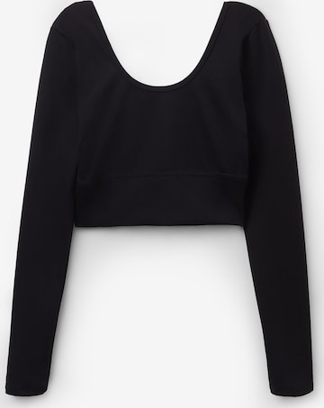 CALZEDONIA Shirt in Schwarz: Vorderseite