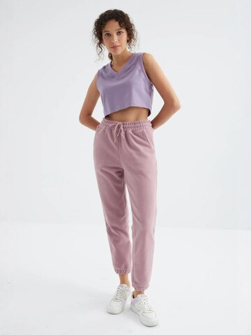 Regular Pantalon de sport Tommy Life en violet
