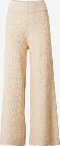 Wide Leg Pantalon ESPRIT en beige : devant