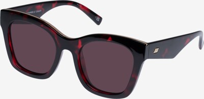 LE SPECS Sonnenbrille 'Showstopper' in burgunder, Produktansicht