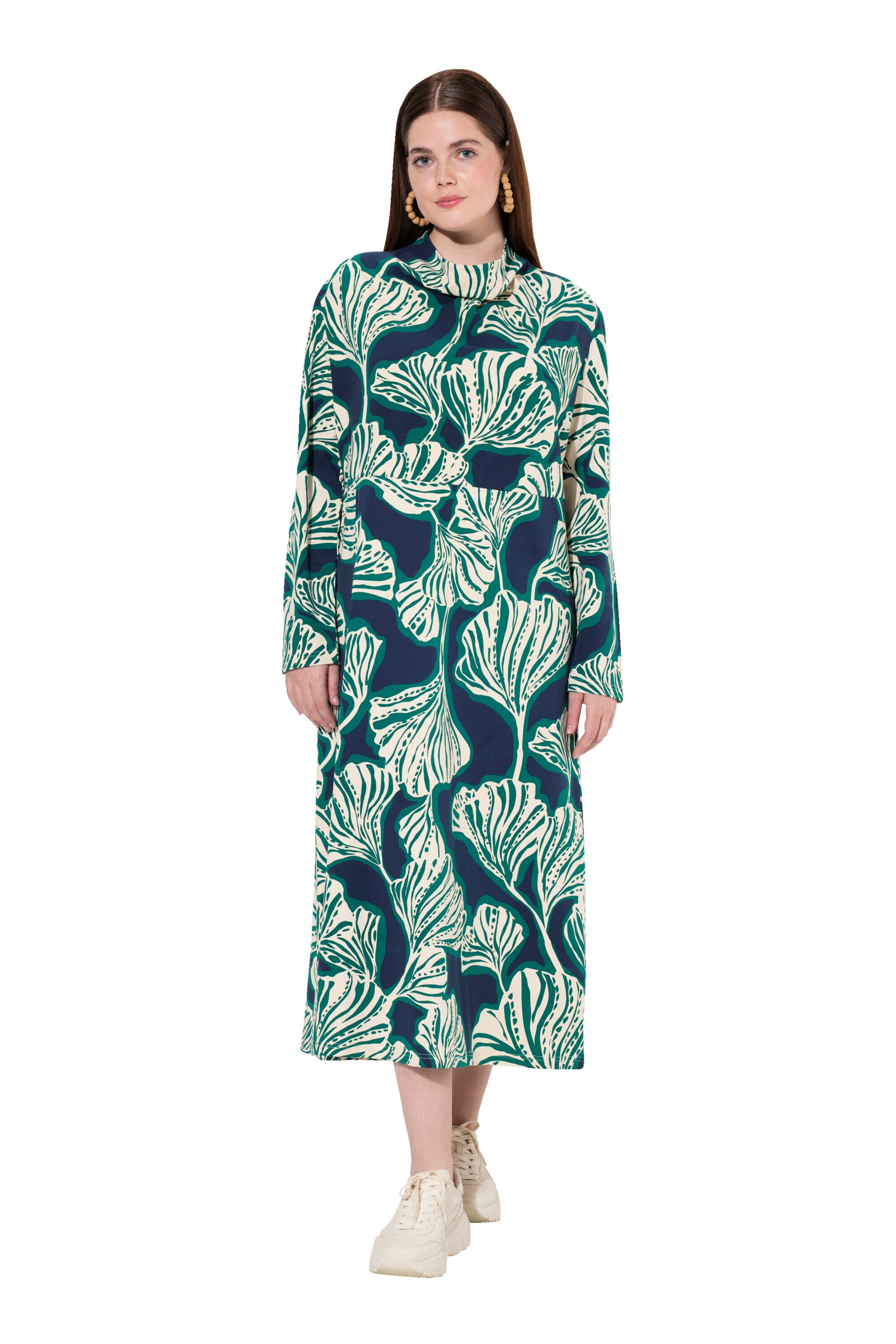 Ulla Popken Jurk in Blauw