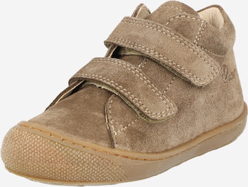 NATURINO Tipegő cipők 'COCOON SPAZZ' - barna: elől