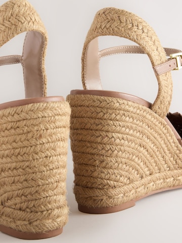 Décolleté sling 'Forever Comfort®' di Next in marrone