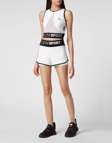 Plein Sport - regular Pantalón en blanco