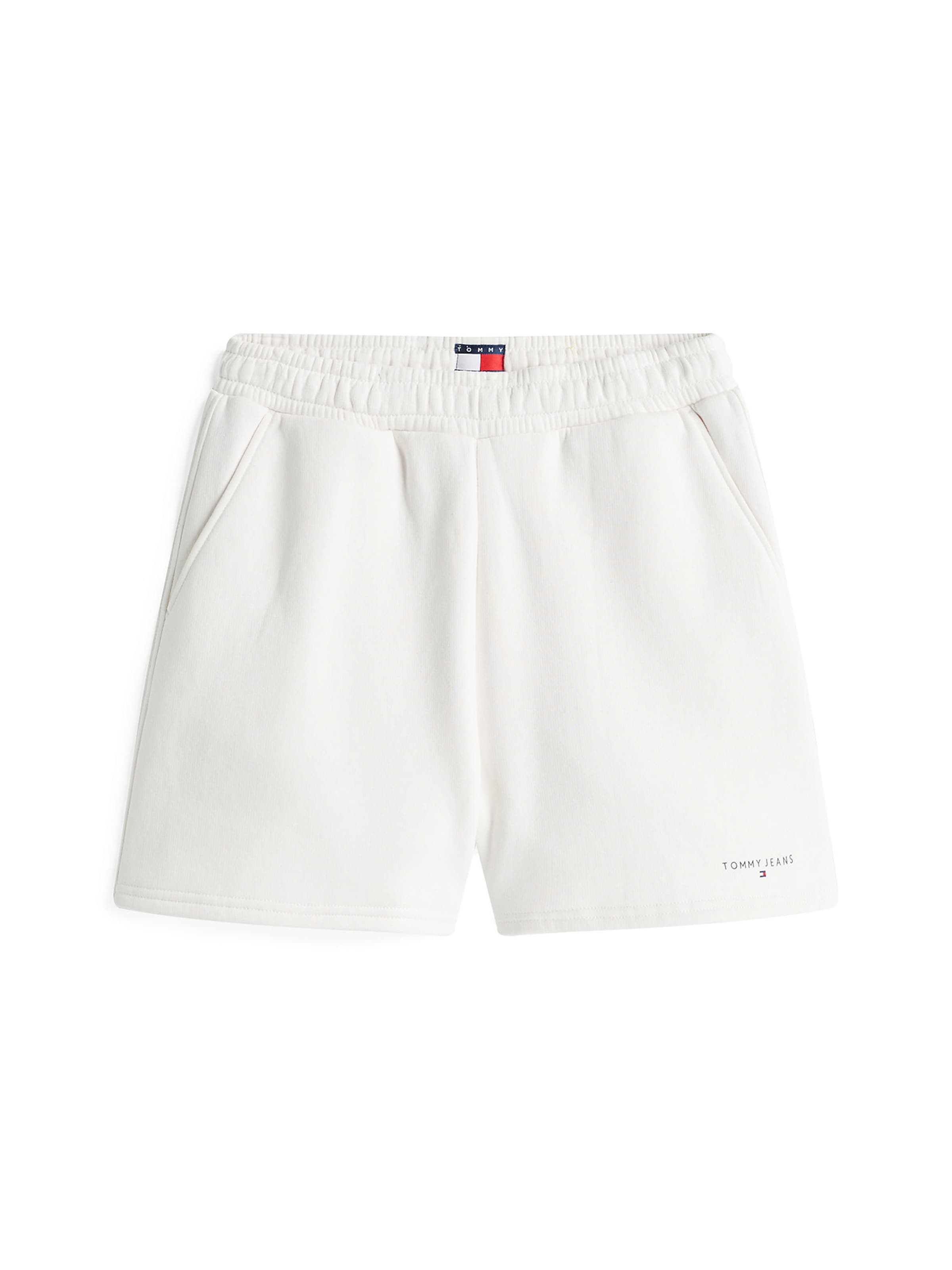 Tommy Jeans - Regular Calças em branco: frente