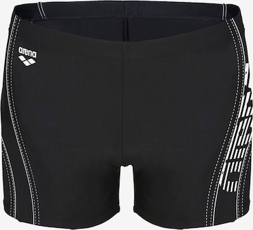 ARENA Športne kopalne hlače 'EVO' | črna barva: sprednja stran