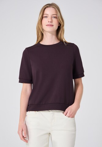 Street One Studio Shirt in Purple: front