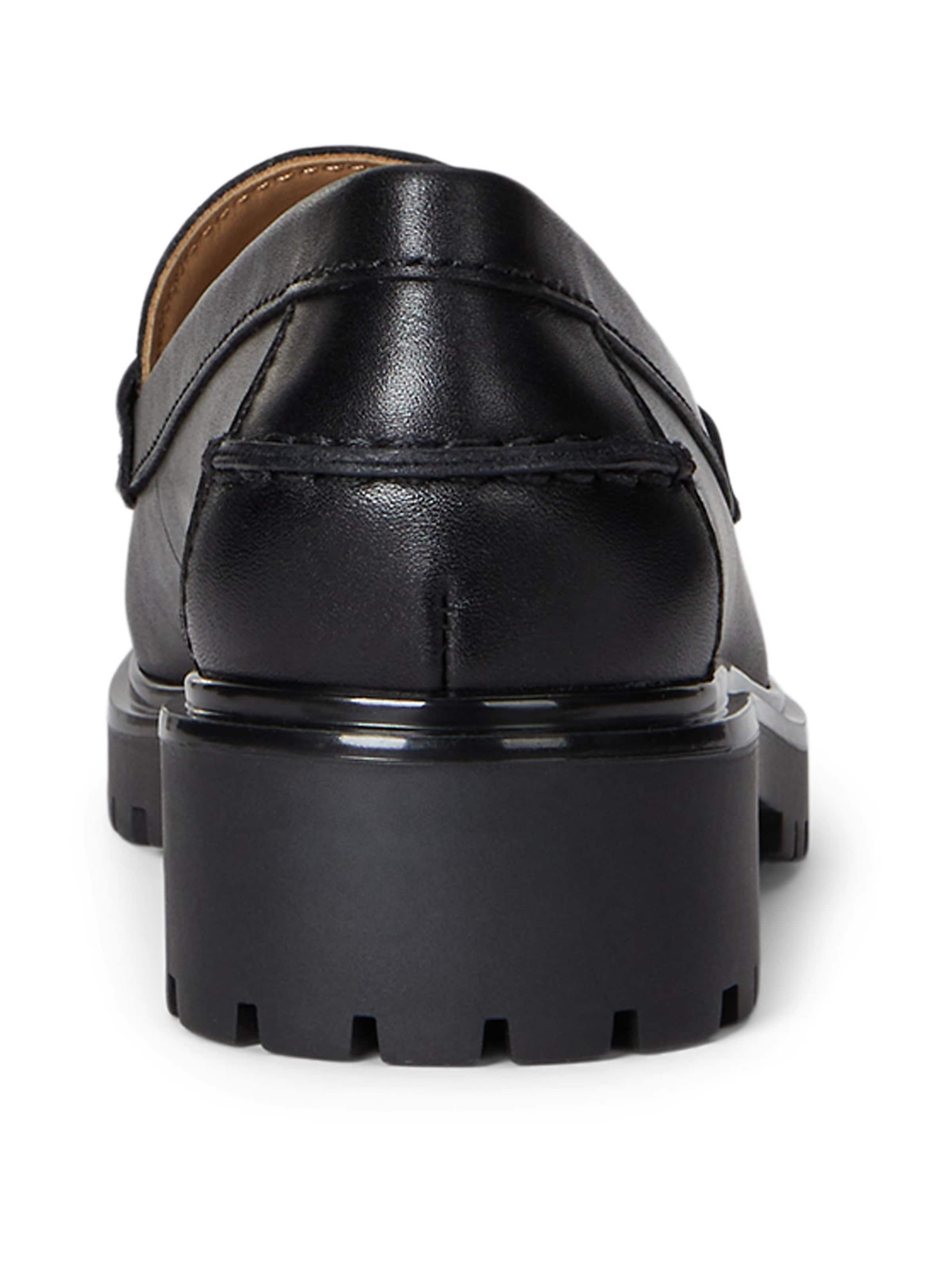 Chaussure basse 'MARLI' Lauren Ralph Lauren en noir