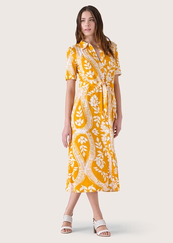 Camomilla Italia Blousejurk 'ARCA' in Geel: voorkant