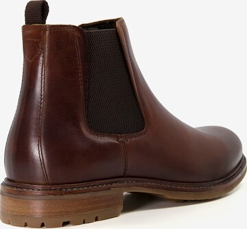 Dune LONDON Chelsea Boots 'CANDIED' in Braun