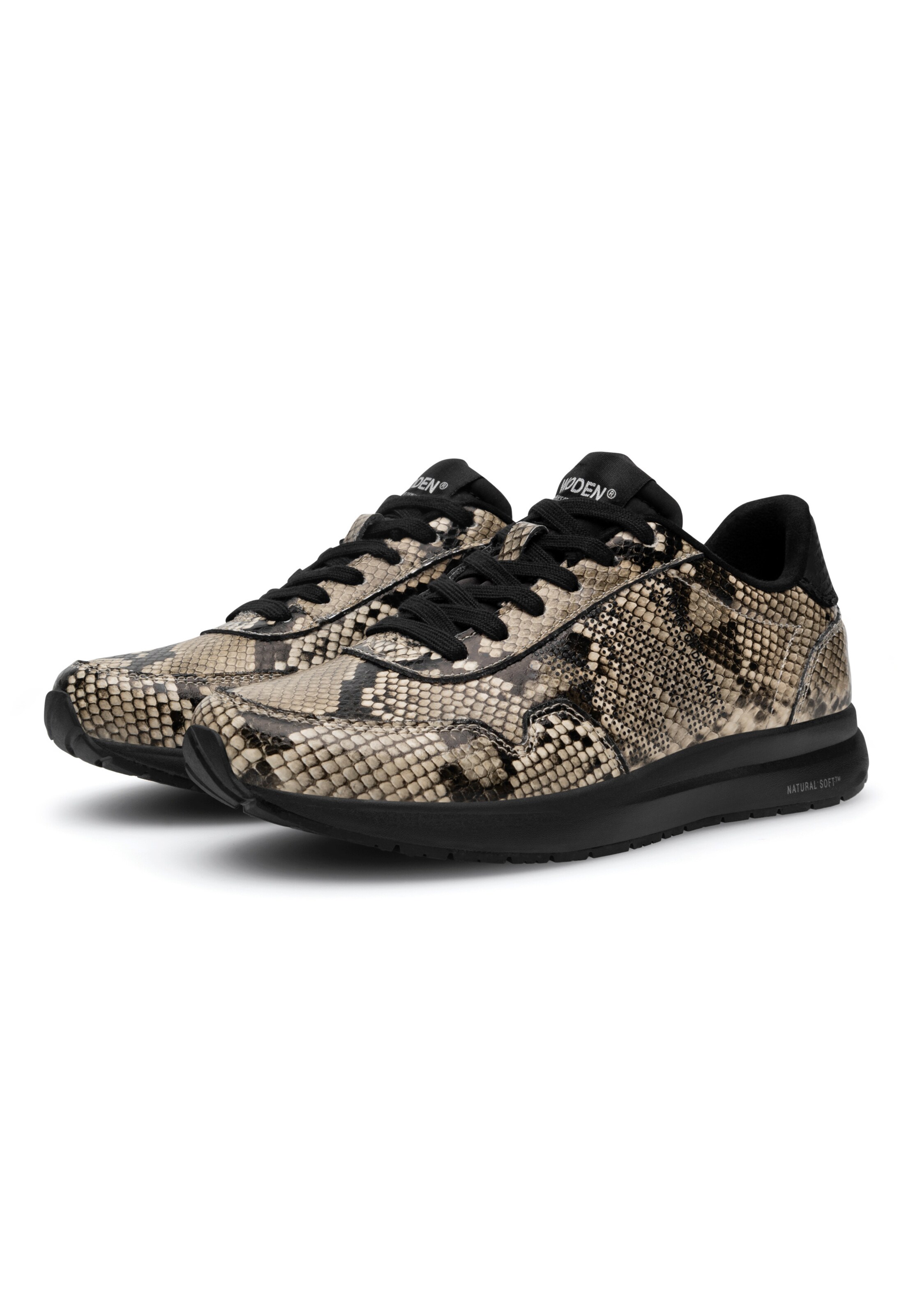 WODEN Sneaker low 'Nora' i grøn