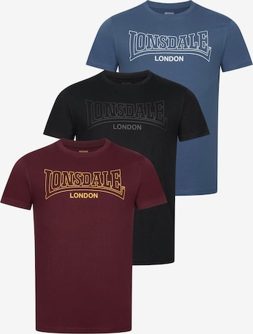 Maglietta 'Beanley' di LONSDALE in blu: frontale