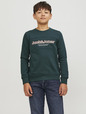 Jack & Jones Junior Sweatshirt in Green: front