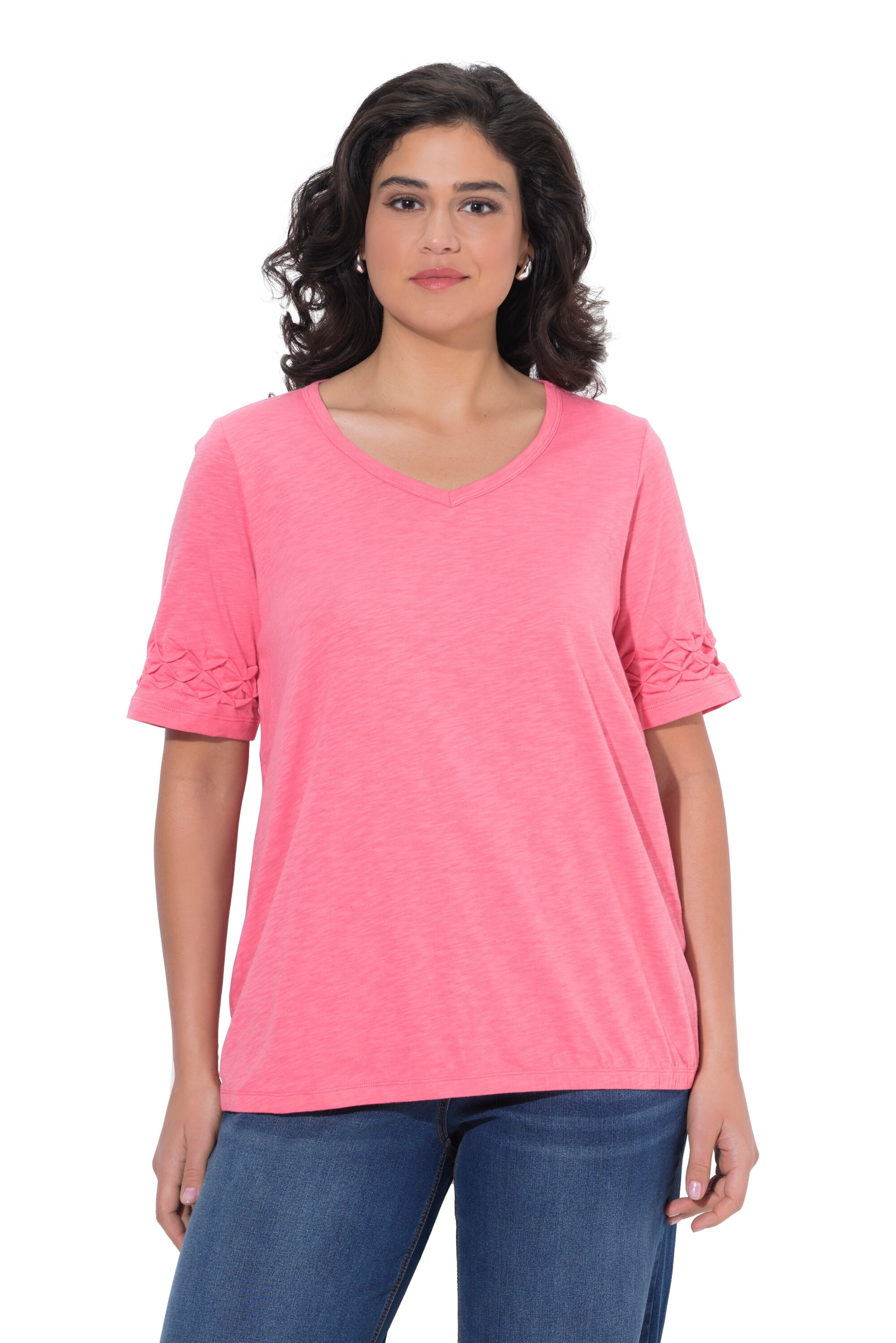 Ulla Popken Shirt in Pink: front