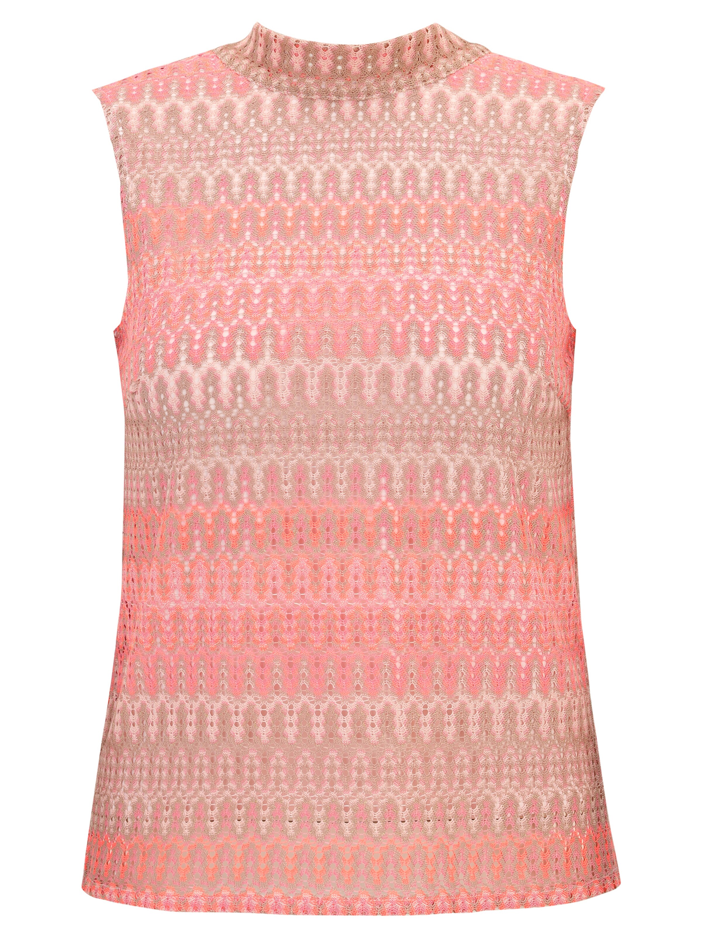 Cartoon Blouse in Oranje: voorkant