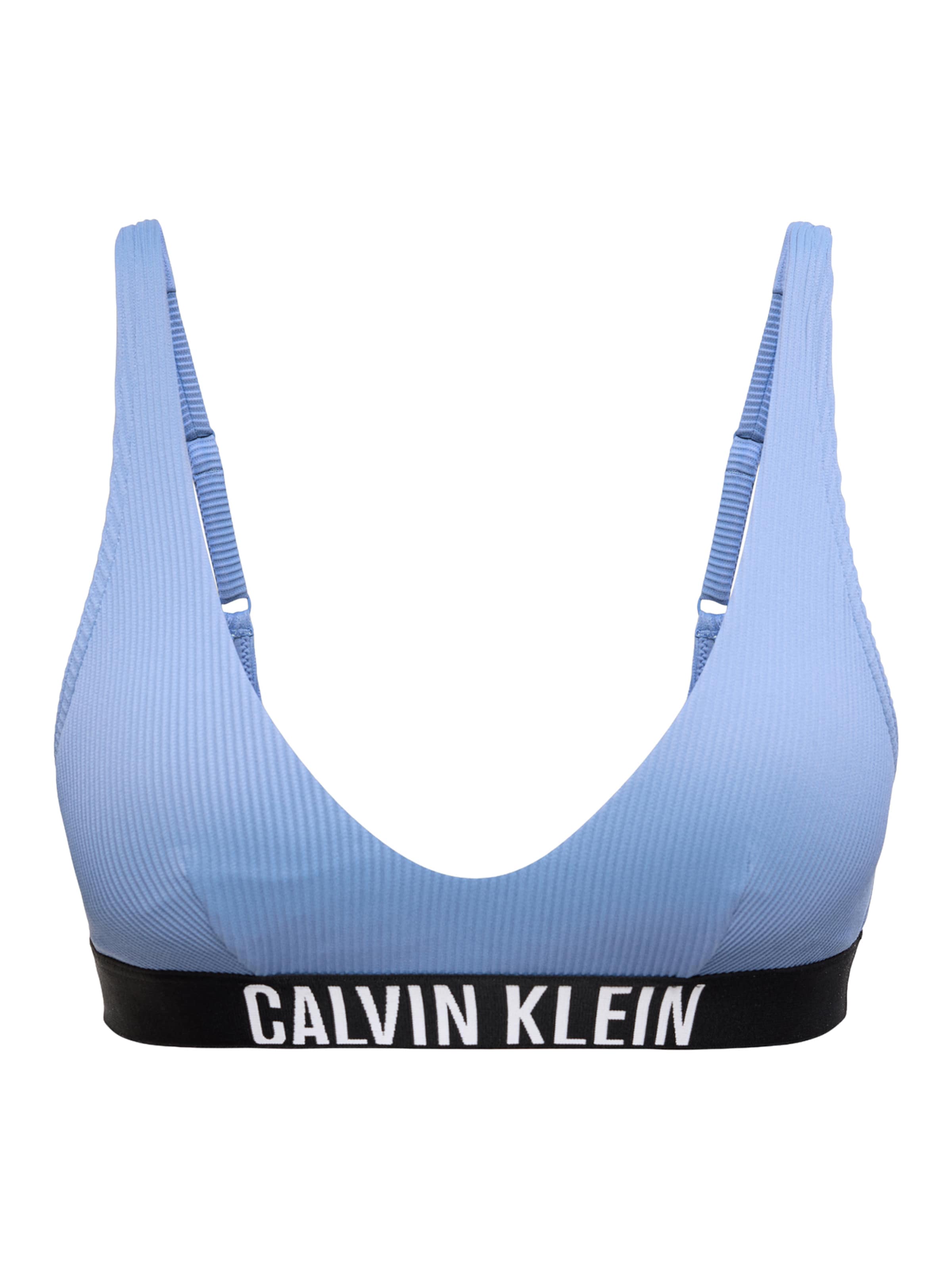Bustier Hauts de bikini 'Intense Power' Calvin Klein Swimwear en violet : devant