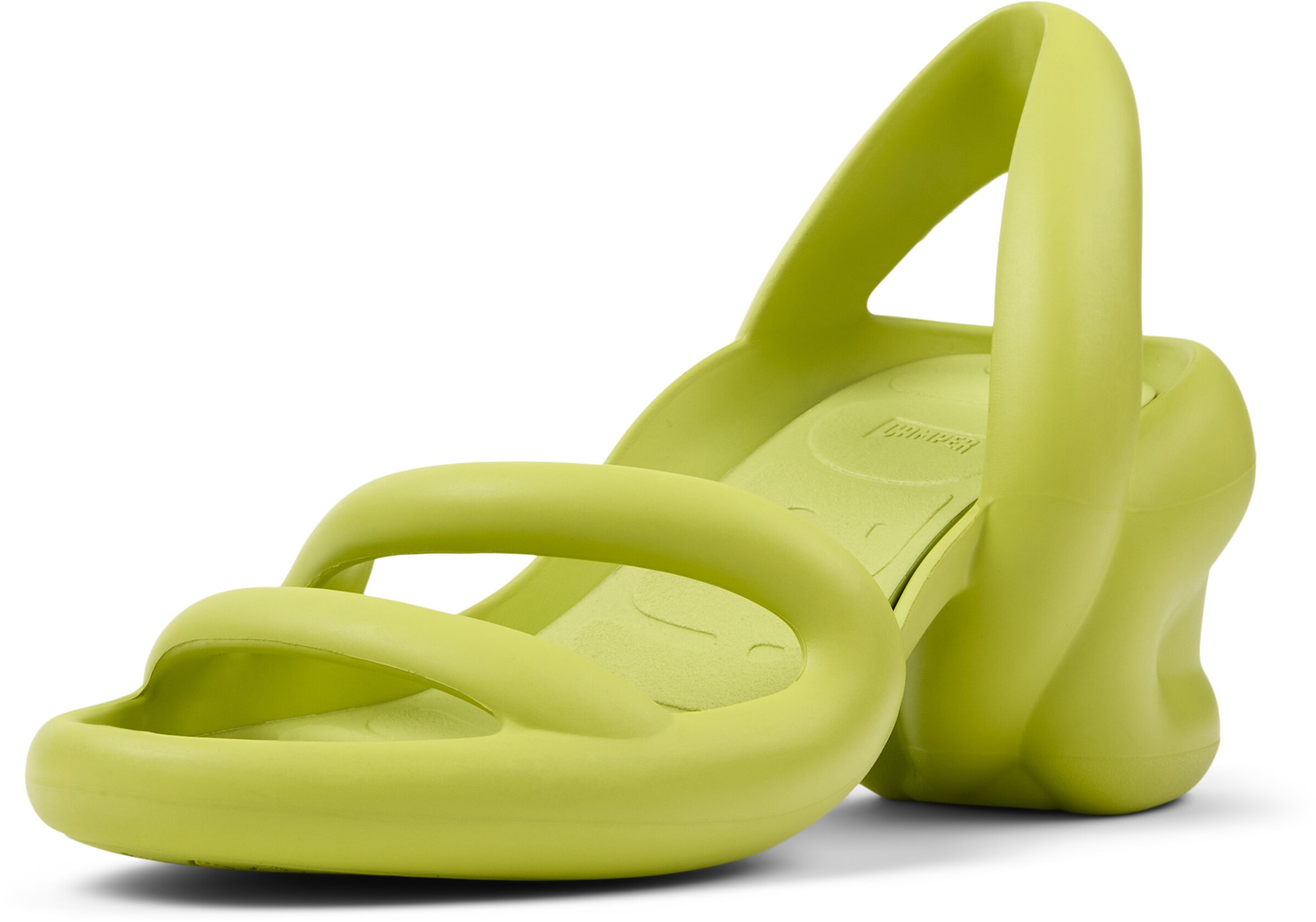 Sandalo 'Kobarah' di CAMPER in giallo: frontale