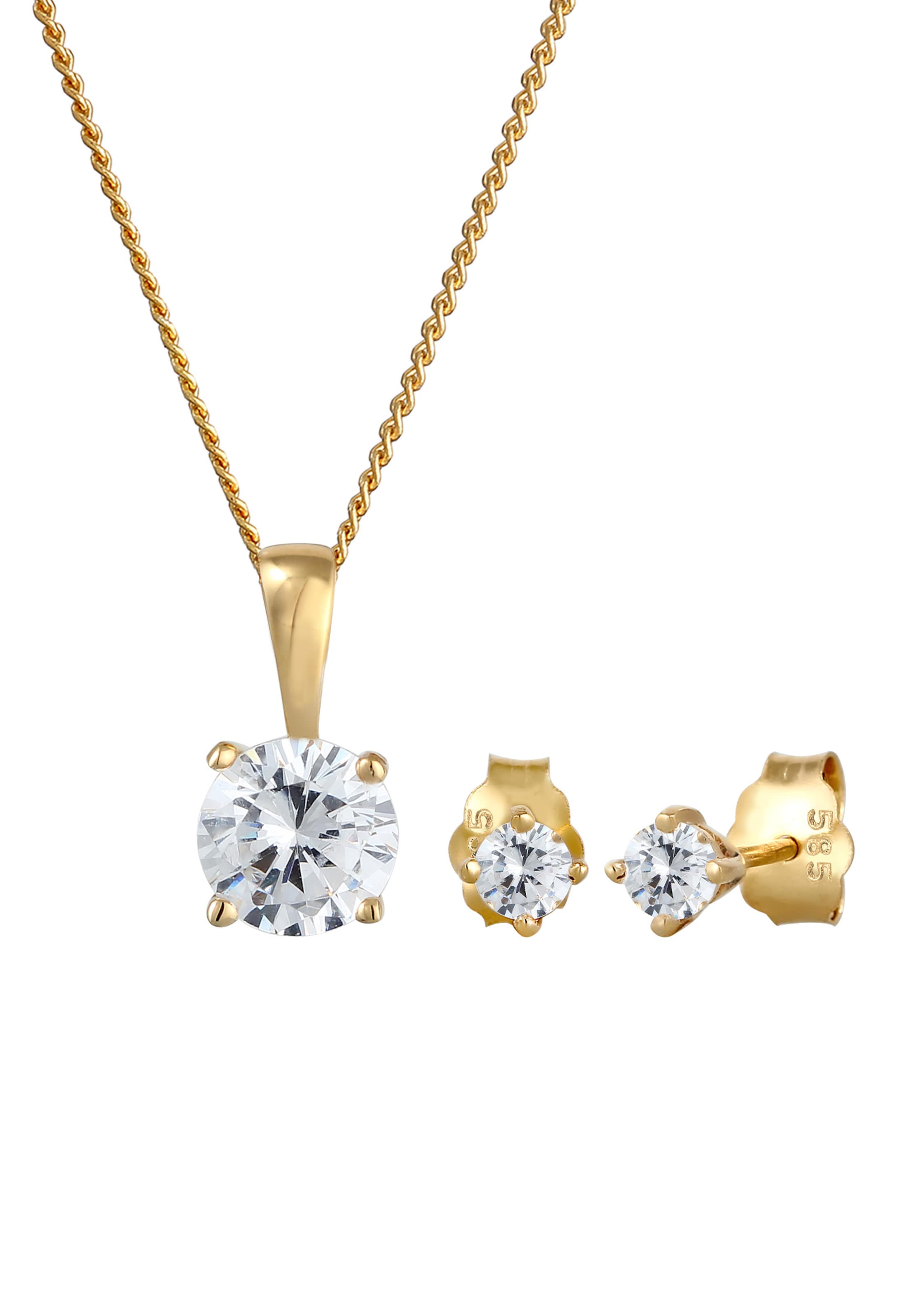 ELLI PREMIUM Sieraden set in Goud