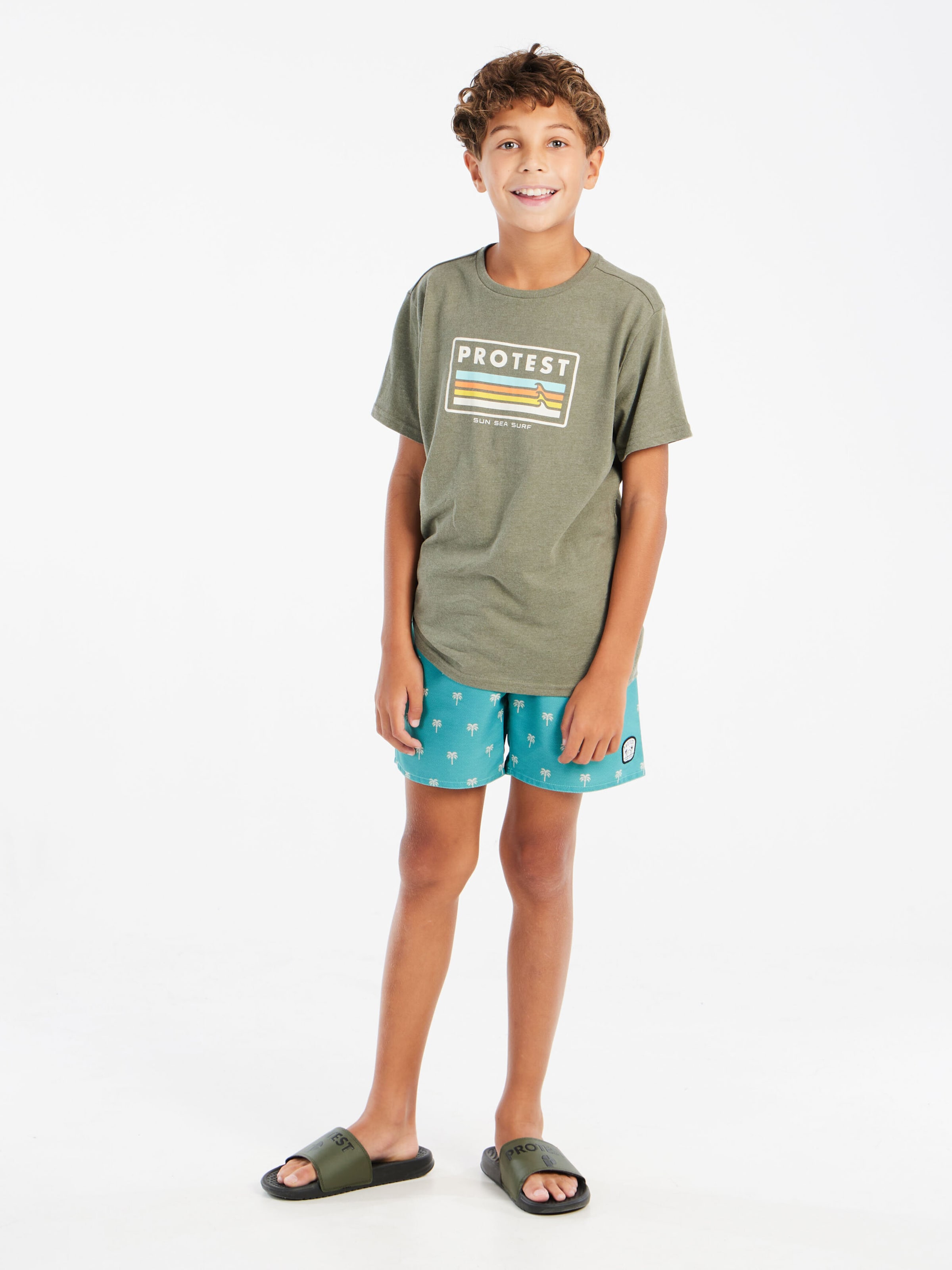 PROTEST Shirt 'PRTMarius JR' in Green