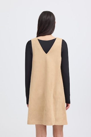 ICHI Dress in Beige