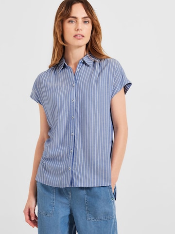 CECIL Blouse in Blue: front