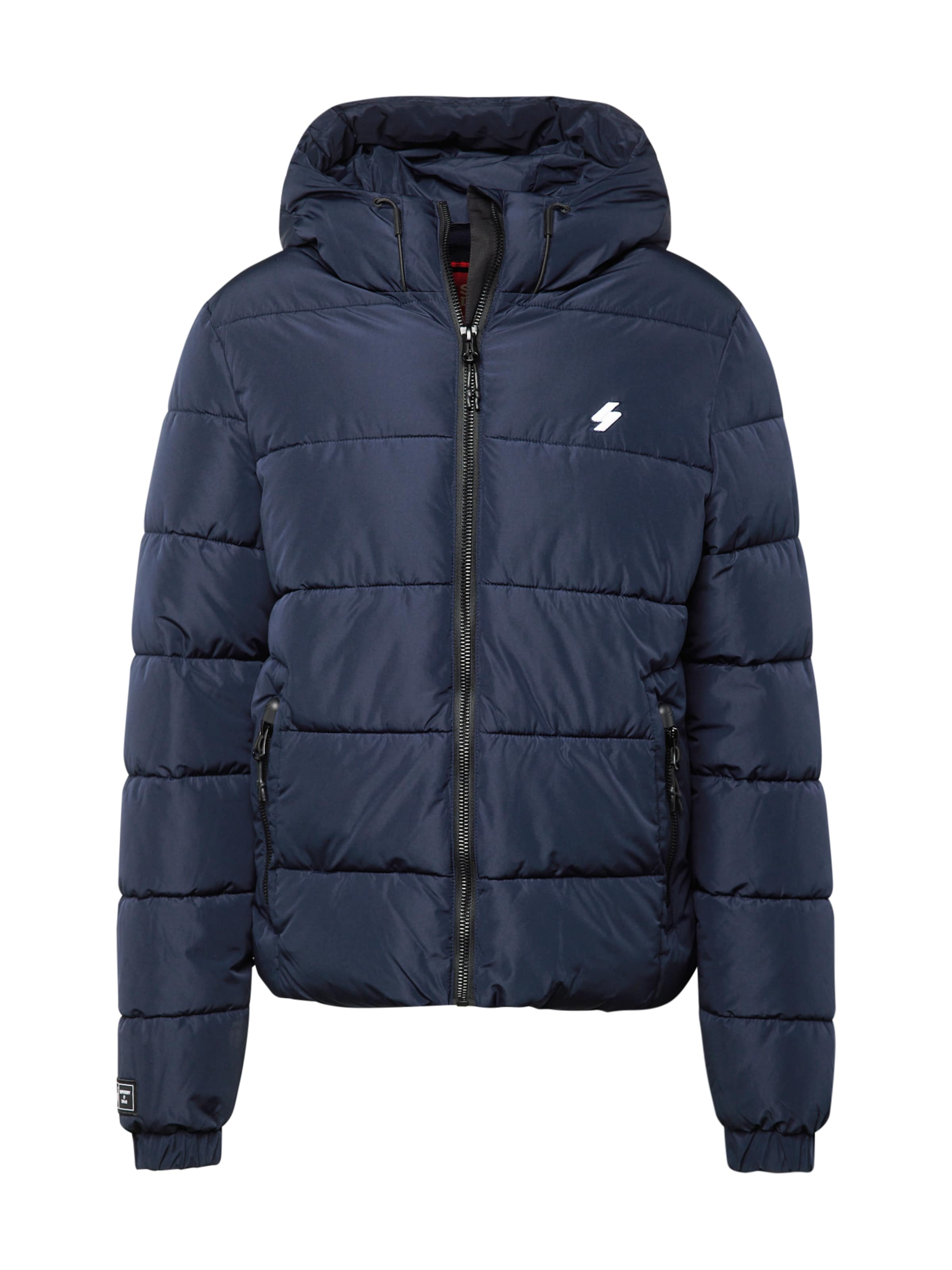 Superdry & Co Winter Jacket in Blue: front
