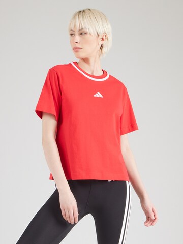 ADIDAS SPORTSWEAR Performance shirt in Red: front