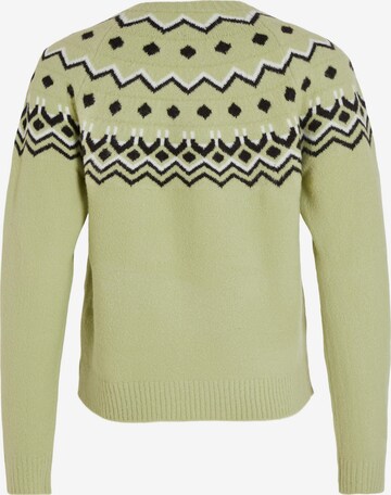 VILA Sweater 'Snowball' in Green