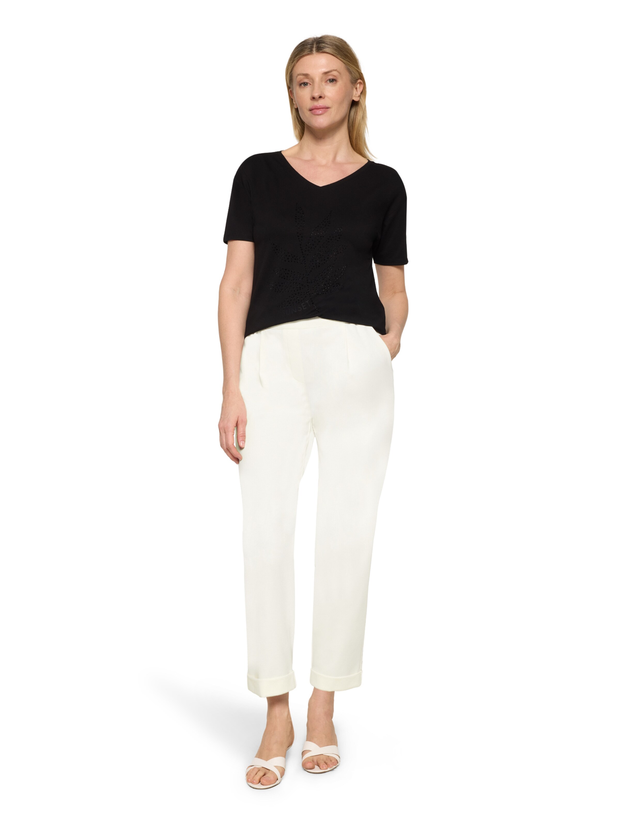 T-shirt Betty Barclay en noir