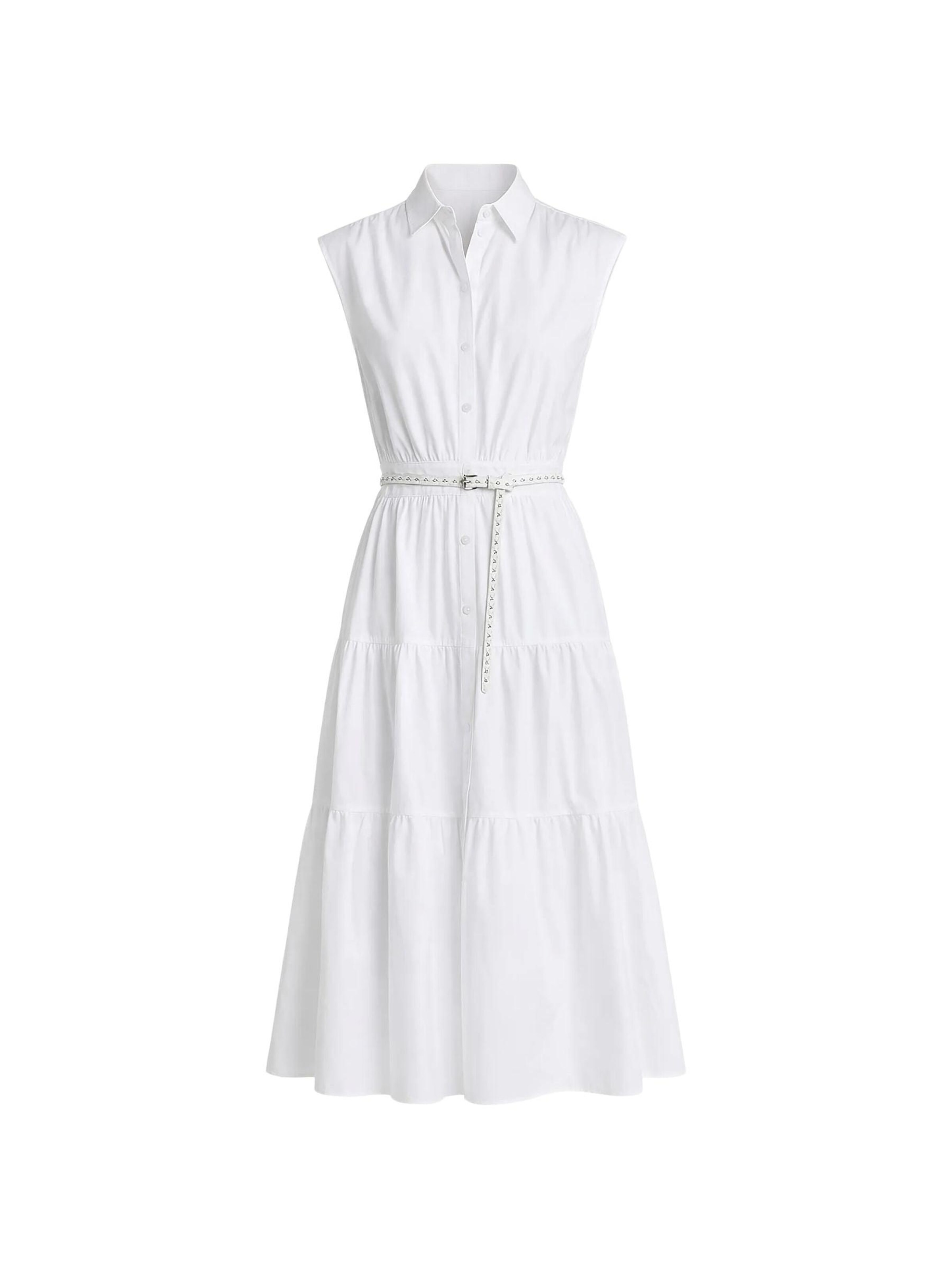 Michael Kors - Vestido 'MICHAEL KORS DRESS ABITO' en blanco: frente
