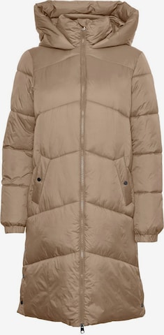 VERO MODA Winter Coat 'Uppsala' in Brown: front
