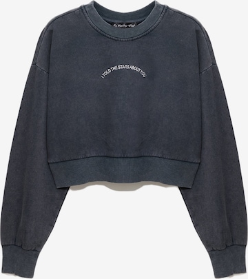 No Matter What Sweatshirt in Grau: Vorderseite