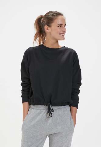 ENDURANCE Sweatshirt 'Aininie' in Black: front