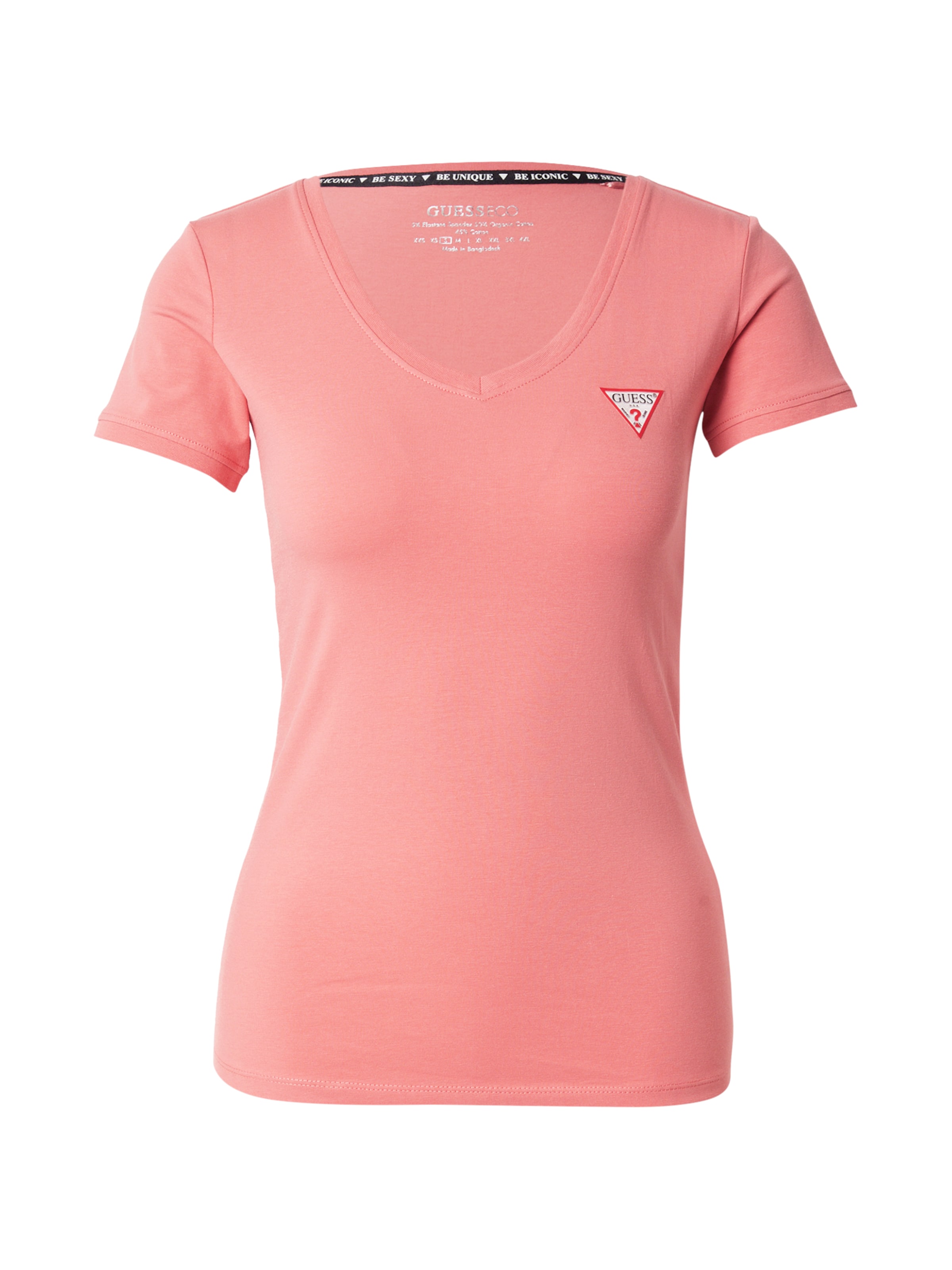 Maglietta di GUESS in rosa: frontale