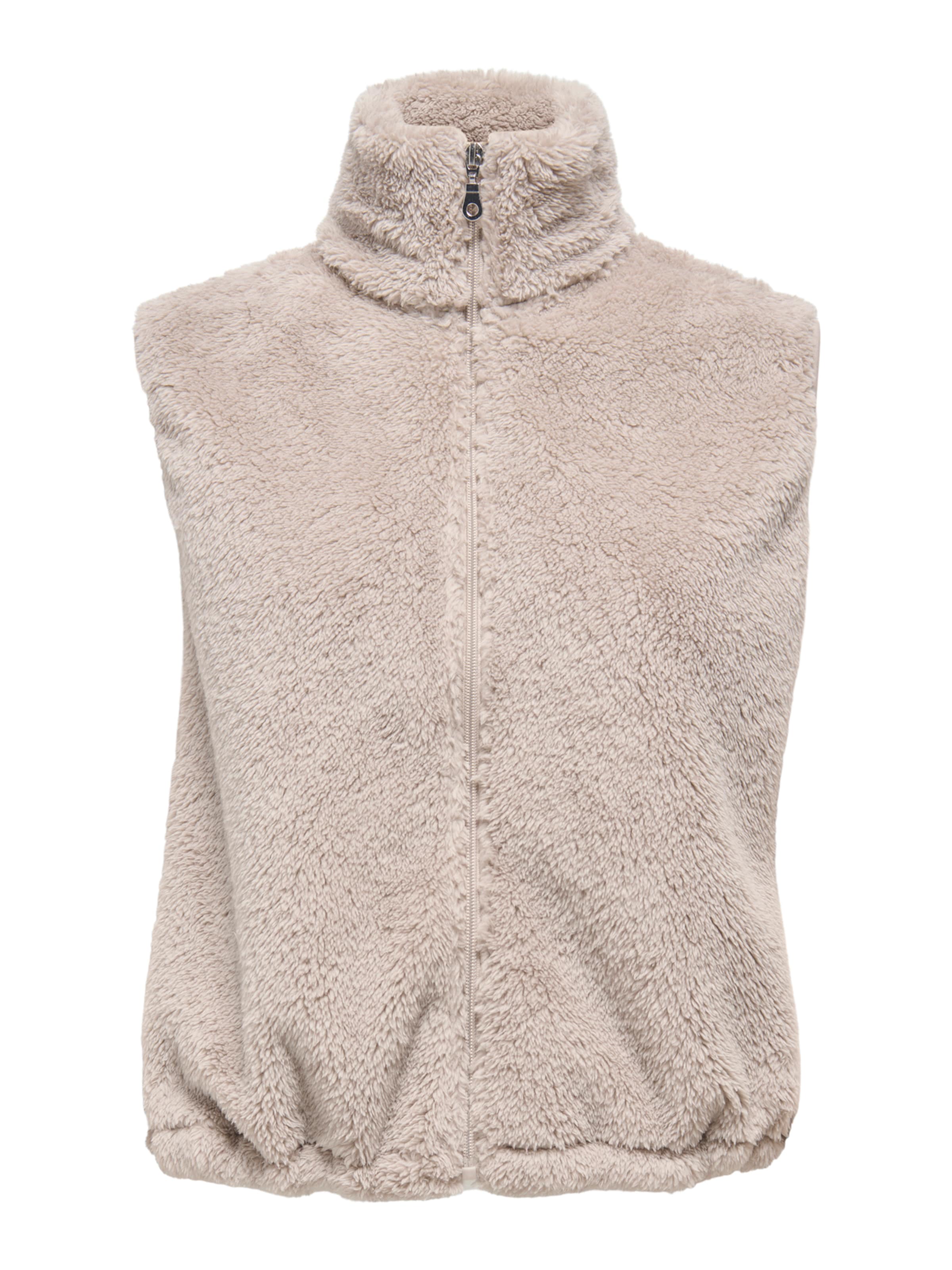 ONLY PLAY Sportbodywarmer 'ONPCas' in Beige: voorkant