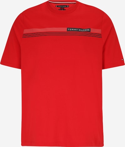 Tommy Hilfiger Big & Tall T-Shirt en bleu marine / rouge / noir / blanc, Vue avec produit