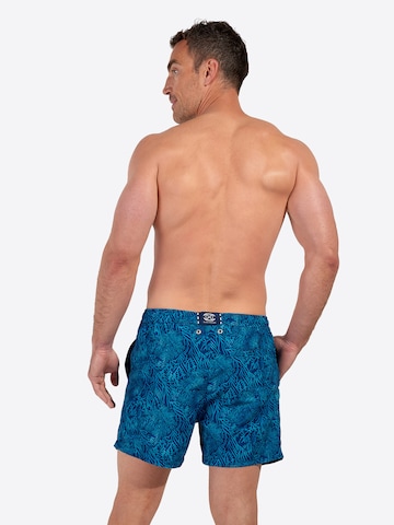 HOM Swimming shorts ' Beach Boxer Panarea ' in Blue