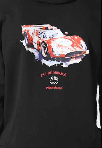 Pas De Monaco Sweatshirt 'Speedster' in Black