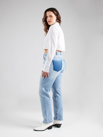 ONLY Carmakoma - regular Vaquero en azul