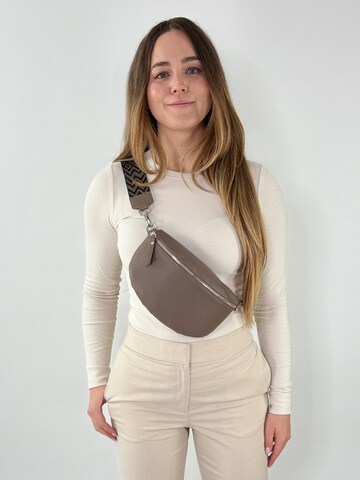 lePelou Gürteltasche 'THEA medium' in Grau