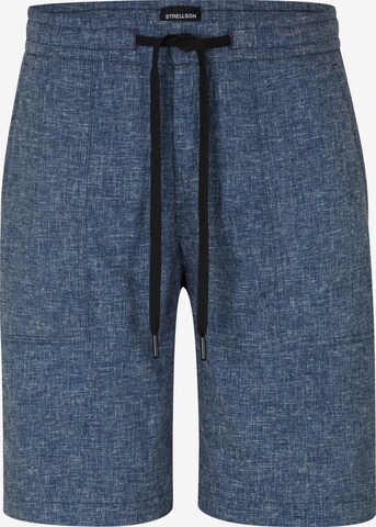 Pantalon ' Biggs ' STRELLSON en bleu : devant