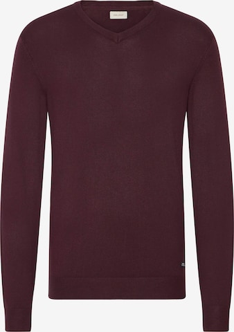 BLEND - Pullover ' BHWEBER ' em vermelho: frente