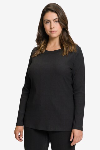 Ulla Popken Shirt in Schwarz: predná strana