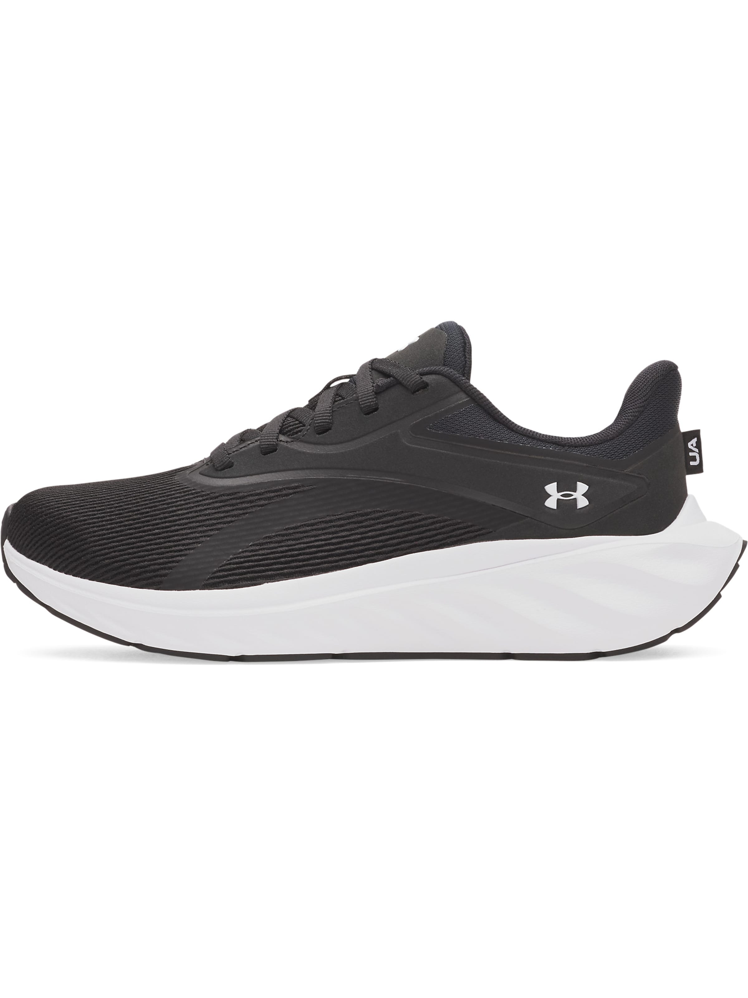 UNDER ARMOUR - Calzado deportivo 'Ascend' en negro: frente