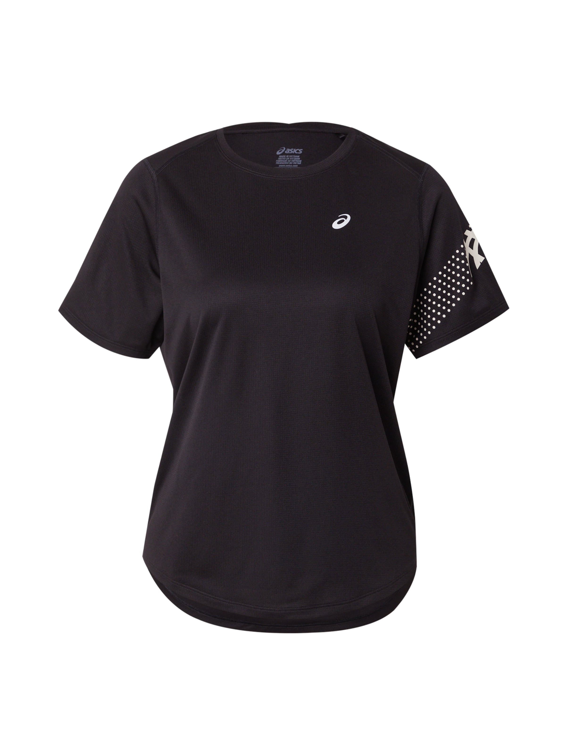 ASICS Functioneel shirt in Zwart: voorkant