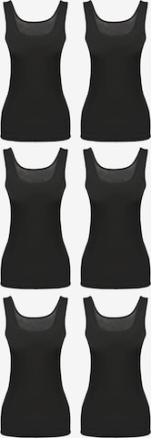 Erdem Top in Black: front