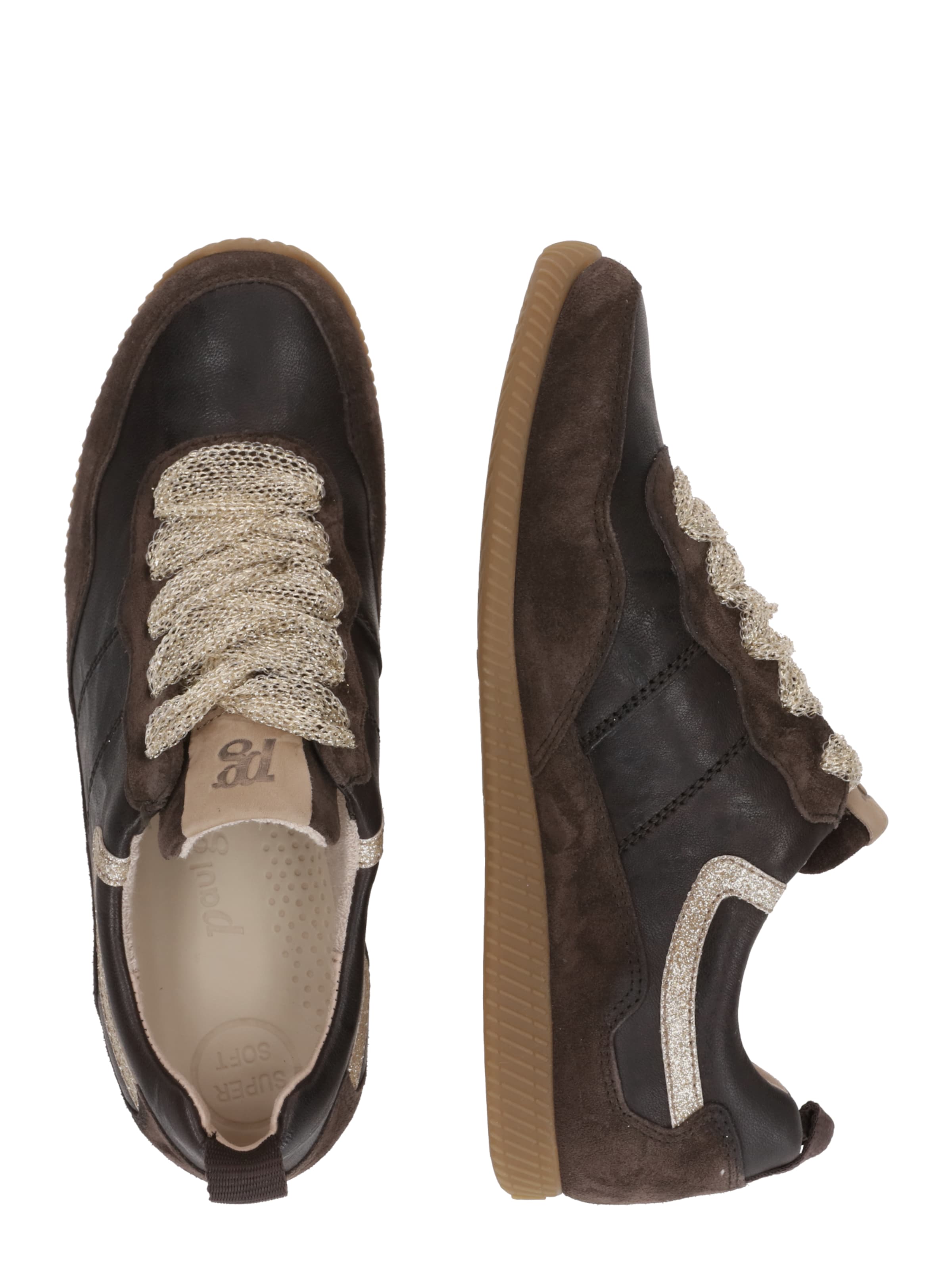 Baskets basses Paul Green en marron